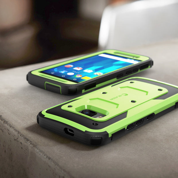 HTC One (M9) Armorbox Case-Green