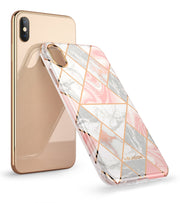 iPhone XS | X Cosmo Lite Case-Marble Pink