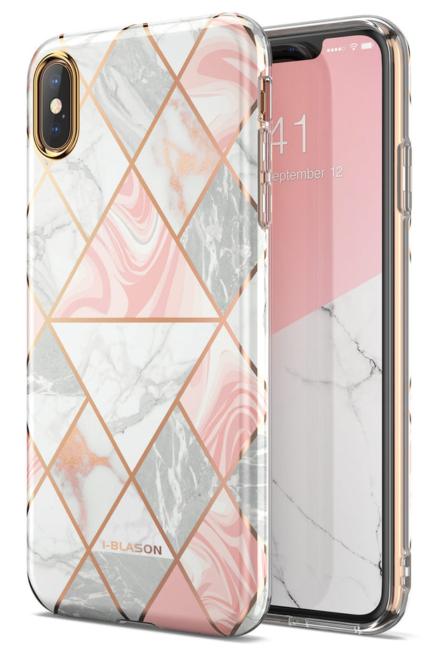 iPhone XS | X Cosmo Lite Case-Marble Pink