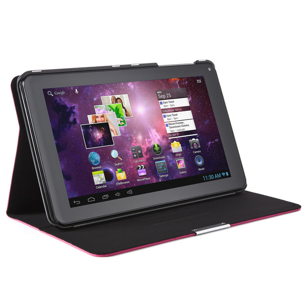 TMAX 9 Inch HD i-Folio Stand Case-Magenta