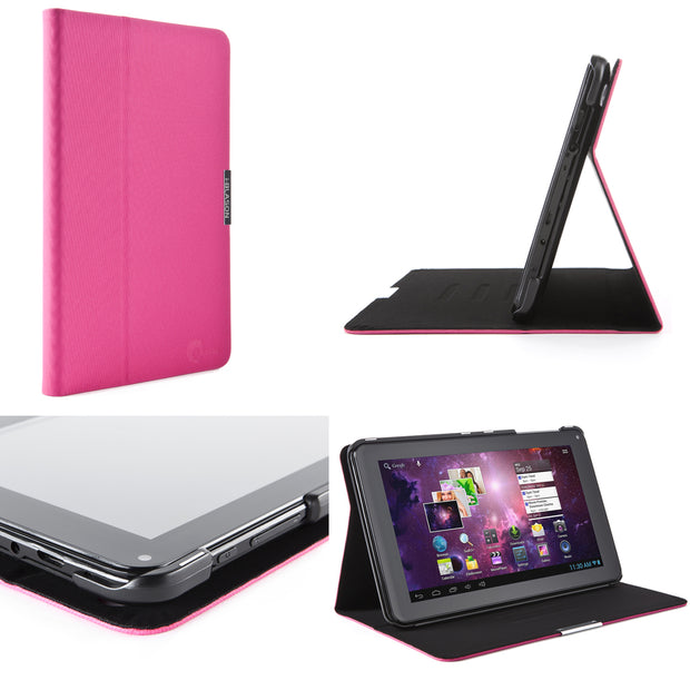 TMAX 9 Inch HD i-Folio Stand Case-Magenta