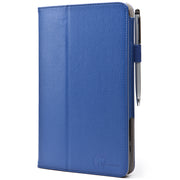 TMAX 9 Inch HD Leather Book Case-navy