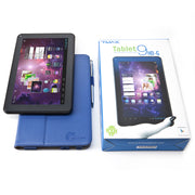 TMAX 9 Inch HD Leather Book Case-navy
