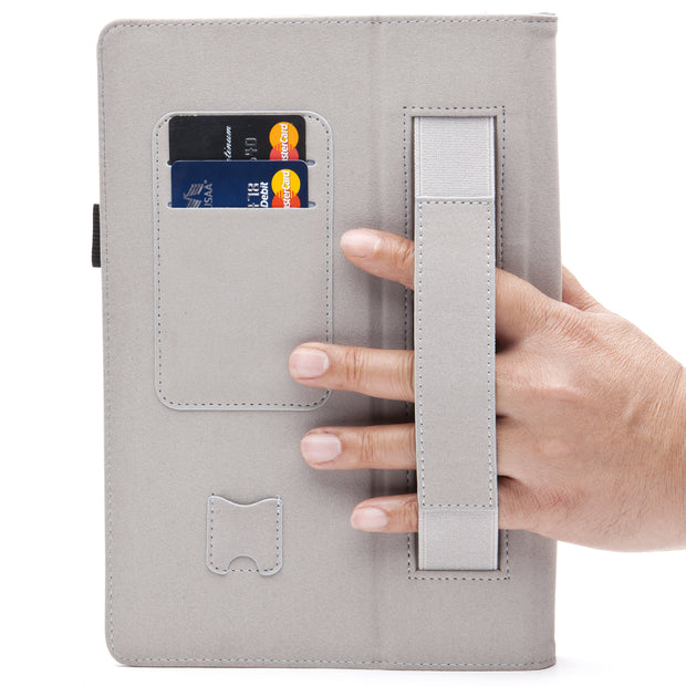 TMAX 9 Inch HD Leather Book Case-navy