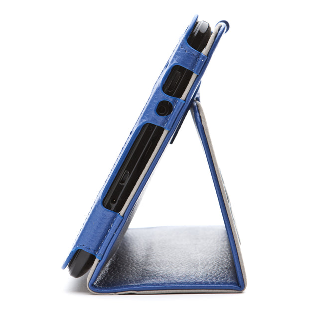 TMAX 9 Inch HD Leather Book Case-navy