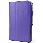 TMAX 9 Inch HD Leather Book Case-Purple