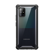 Galaxy A71 5G Ares Clear Rugged Case - Black