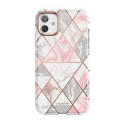 iPhone 11 Cosmo Lite Case-Marble Pink