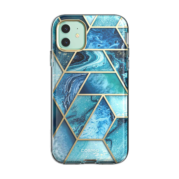 iPhone 11 Cosmo Case-Ocean Blue