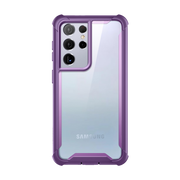 Galaxy S21 Ultra Ares Clear Rugged Case - Purple