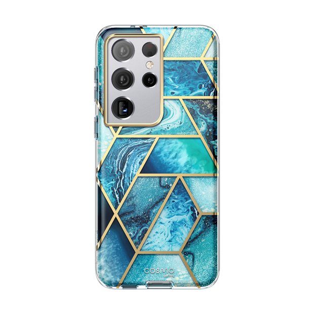 Galaxy S21 Ultra Cosmo Case(open box) - Ocean Blue