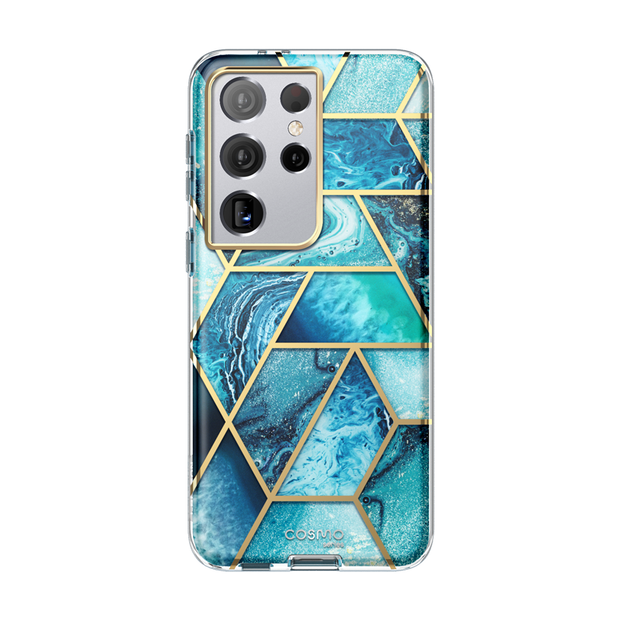 Galaxy S21 Ultra Cosmo Case - Ocean Blue