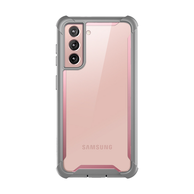 Galaxy S21 Ares Clear Rugged Case - Pink