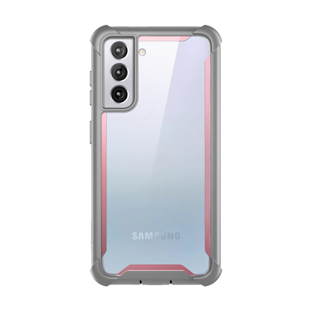 Galaxy S21 Plus Ares Clear Rugged Case - Pink