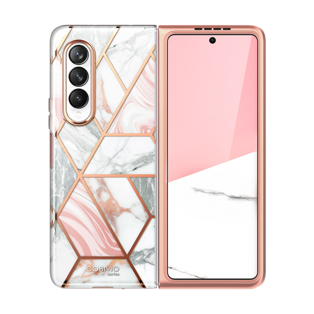 Galaxy Z Fold3 Cosmo - Marble Pink