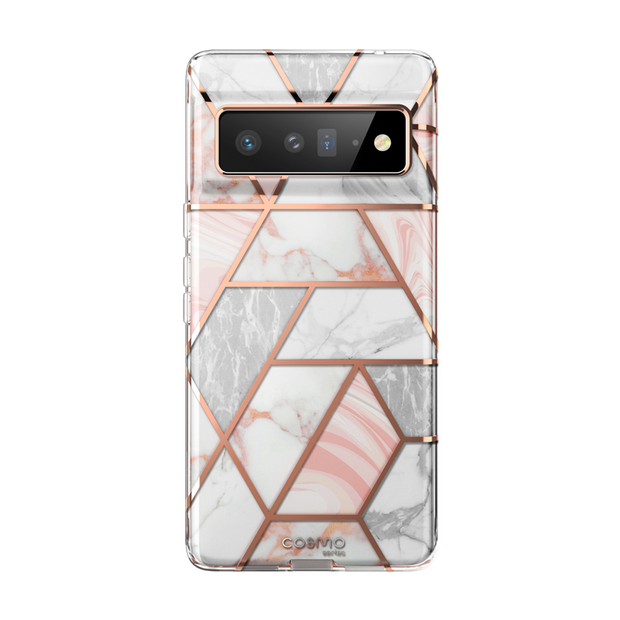 Google Pixel 6 Pro Cosmo Case - Marble Pink