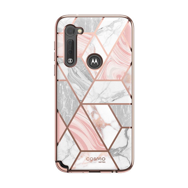 Moto G Stylus Cosmo Case(open box)-Marble Pink