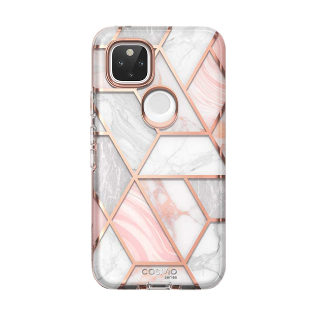 Google Pixel 5 Cosmo Case - Marble Pink