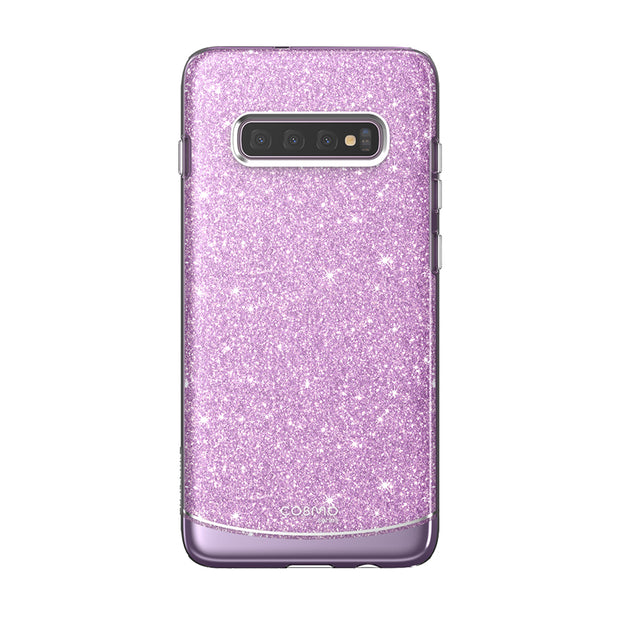 Galaxy S10 Cosmo Case - Glitter Purple