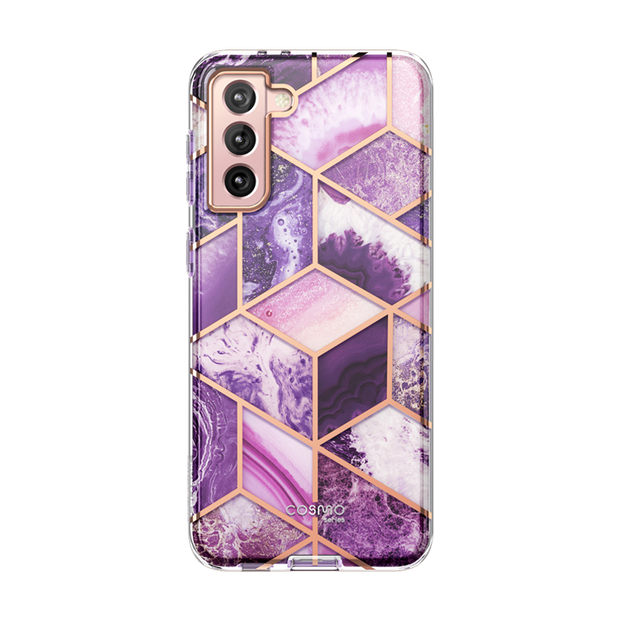 Galaxy S22 Plus Cosmo Case - Marble Purple