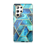 Galaxy S22 Ultra Cosmo Case(open box) - Ocean Blue