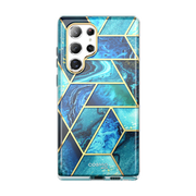 Galaxy S22 Ultra Cosmo Case - Ocean Blue