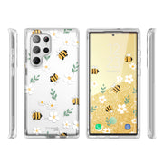 Galaxy S23 Ultra Cosmo Case-Flowers/Bees