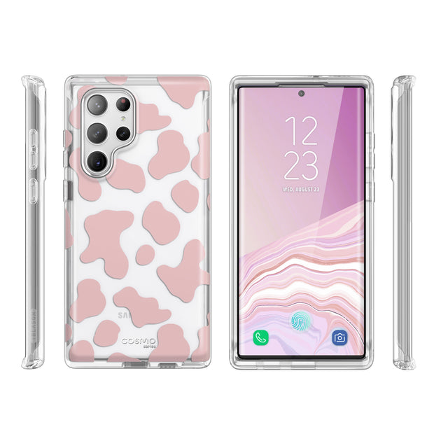 Galaxy S23 Ultra Cosmo Case -Pink Cow