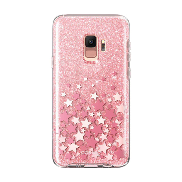 Galaxy S9 Cosmo Case - Glitter Pink