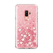 Samsung Galaxy S9 Plus Cosmo Case - Glitter Pink