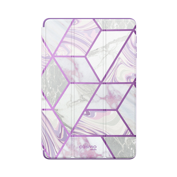 Galaxy Tab S7 FE 12.4 inch (2021) Cosmo Case - Marble Purple