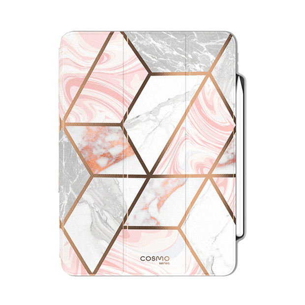 iPad Pro 12.9 inch (2021) Cosmo Case - Marble Pink