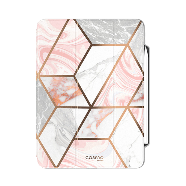 iPad Pro 12.9 inch (2021) Cosmo Case - Marble Pink