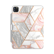 iPad Pro 12.9 inch (2020) Cosmo Case - Marble Pink