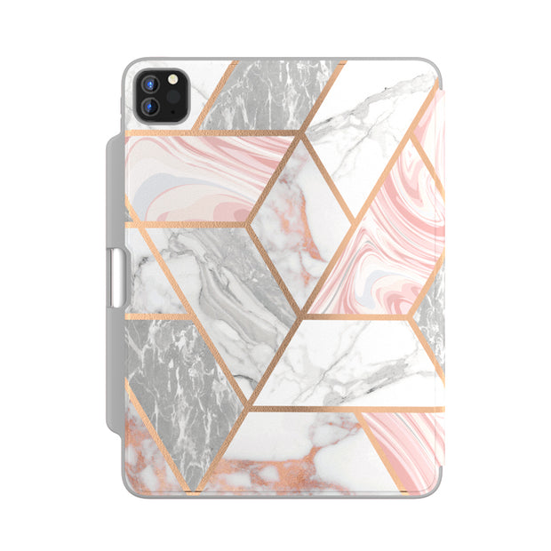 iPad Pro 11 inch (2021) Cosmo Case - Marble Pink