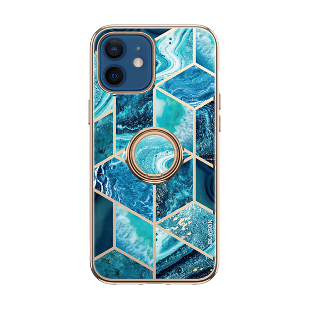 iPhone 12 Cosmo Snap Case - Ocean Blue