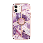 iPhone 12 mini Cosmo Snap Case - Marble Purple