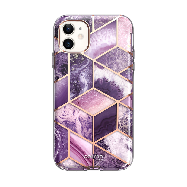 iPhone 12 mini Cosmo Case - Marble Purple