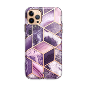 iPhone 12 Pro Max Cosmo Case - Marble Purple