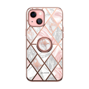 iPhone 13 Cosmo Snap Case - Marble Pink