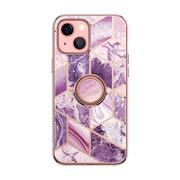 iPhone 13 Cosmo Snap Case - Marble Purple