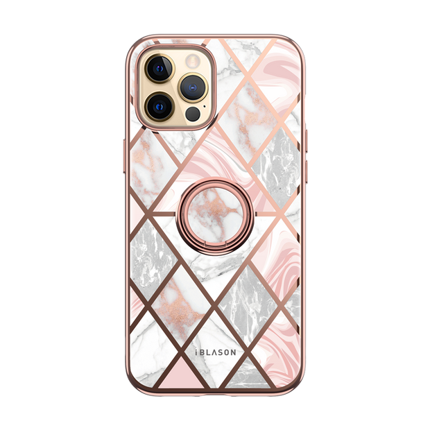 iPhone 13 Pro Cosmo Snap Case - Marble Pink