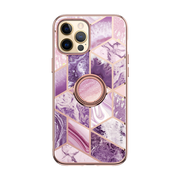iPhone 13 Pro Cosmo Snap Case - Marble Purple