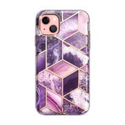 iPhone 13 mini Cosmo Case - Marble Purple