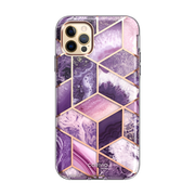 iPhone 13 Pro Max Cosmo Case - Marble Purple