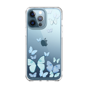 iPhone 13 Pro Max Halo Case - Butterfly Blue