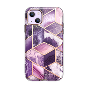 iPhone 14 Cosmo Case - Marble Purple