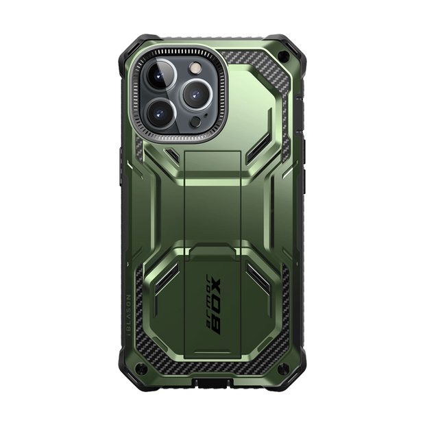 iPhone 14 Pro Armorbox Case - Dark Green