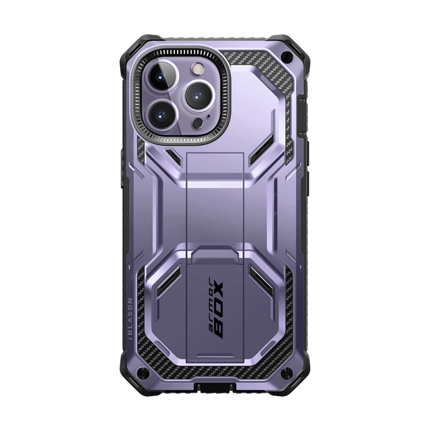 iPhone 14 Pro Max Armorbox Case - Metallic Purple