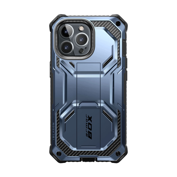 iPhone 14 Pro Max Armorbox Case (open box)- Metallic Blue